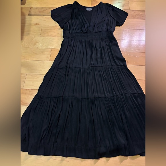 Anthropologie The Somerset Maxi Dress 1X black - Picture 5 of 12